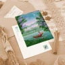 “Fox Family’s Year” Postcard Set  