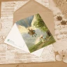 “Fox Family’s Year” Postcard Set  