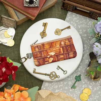 “Bookcase” Key Case