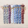 Set of OwlForest Hand-Dyed Threads for the “Owl Serenade” Chart (Thread Trade n.a. Kirov)