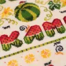 Printed embroidery chart “Watermelon Alphabet” Russian Letters