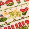 Printed embroidery chart “Watermelon Alphabet” Russian Letters