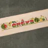 Printed embroidery chart “Watermelon Alphabet” Russian Letters