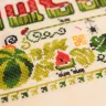 Printed embroidery chart “Watermelon Alphabet” Russian Letters