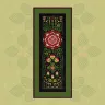 Printed embroidery chart “Camellia”
