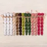 Set of OwlForest Hand-Dyed Threads for the “Rosarium” Chart (DMC)