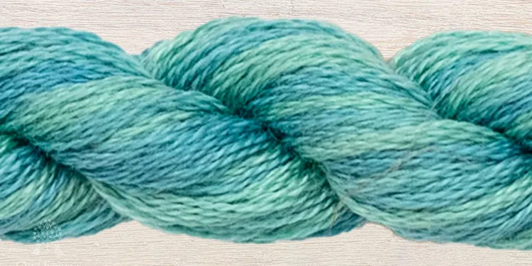 Mouline thread “OwlForest 3406 — Aquamarine”