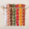 Set of OwlForest Hand-Dyed Threads for the “Proverbs. Fruit on the Tree” Chart (DMC)