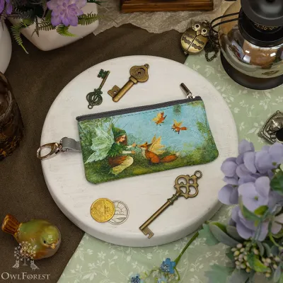 “Fairy and Foxes” Key Case