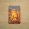 “Forest Deer” Leather Cardholder