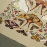 Digital embroidery chart “Moth Waltz”