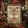 Digital embroidery chart “Moth Waltz”