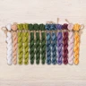 Set of OwlForest Hand-Dyed Threads for the “The Land of Nymphaea” (DMC) 