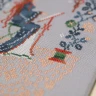 Printed Embroidery chart “Cross-Stitching by Moonlight”