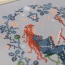 Printed Embroidery chart “Cross-Stitching by Moonlight”