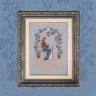 Printed Embroidery chart “Cross-Stitching by Moonlight”