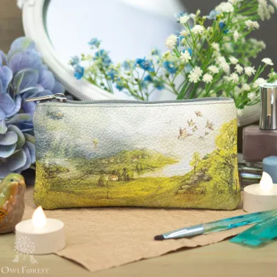 “Landscape Picture” Zipper Pouch Glace