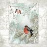 “Bullfinches” Postcard
