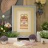 Digital embroidery chart “Courtyard with a Fountain”