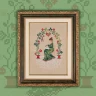 Printed Embroidery chart “Cross-Stitching by Sunlight”