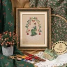 Printed Embroidery chart “Cross-Stitching by Sunlight”