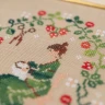 Printed Embroidery chart “Cross-Stitching by Sunlight”