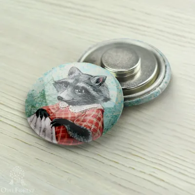 Magnet Needle Minder “Racoon”