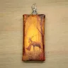 “Forest Deer” Key Case