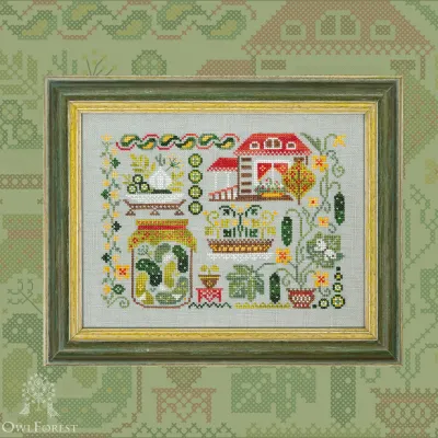 Embroidery kit “Harvest Season. Cucumbers”