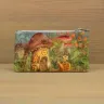 “Home-coming” Leather Zipper Pouch