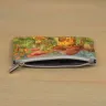 “Home-coming” Leather Zipper Pouch