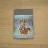 “Air-balloon Flight” Leather Cardholder