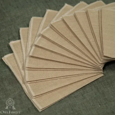 Set of 12 fabric pieces for the “Twelve Months” Free Chart