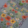 Printed embroidery chart “Fiery Nasturtium”