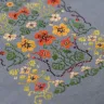 Printed embroidery chart “Fiery Nasturtium”