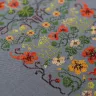 Printed embroidery chart “Fiery Nasturtium”
