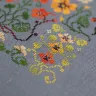 Printed embroidery chart “Fiery Nasturtium”