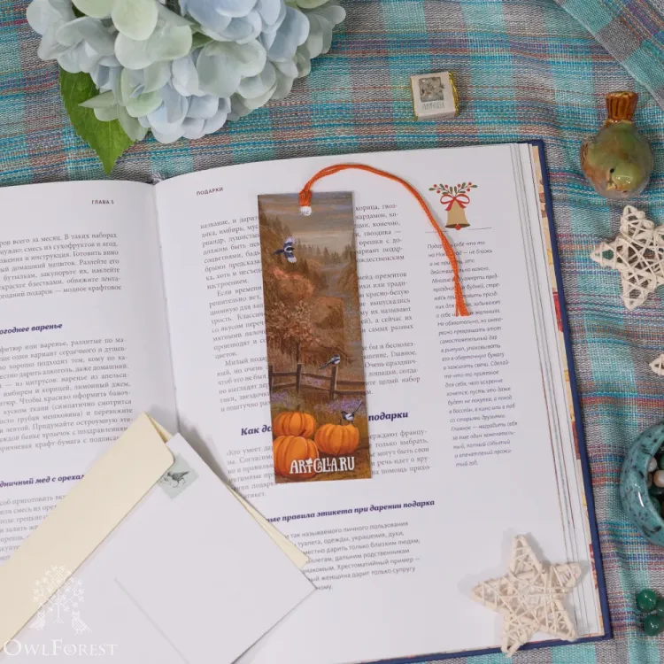 “Autumn at the Foothills” Bookmarker