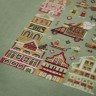 Printed embroidery chart “Gingerbread Town”
