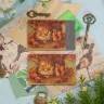 “Harvest Festival” Leather Cardholder