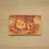 “Harvest Festival” Leather Cardholder
