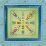 Printed embroidery chart “Bright Beetles”