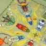 Printed embroidery chart “Bright Beetles”