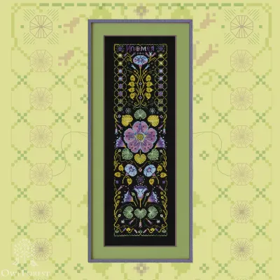 Digital embroidery chart “Ipomoea”