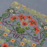 Digital embroidery chart “Fiery Nasturtium”