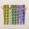 Set of OwlForest Hand-Dyed Threads for the “Ipomoea” Chart (DMC)