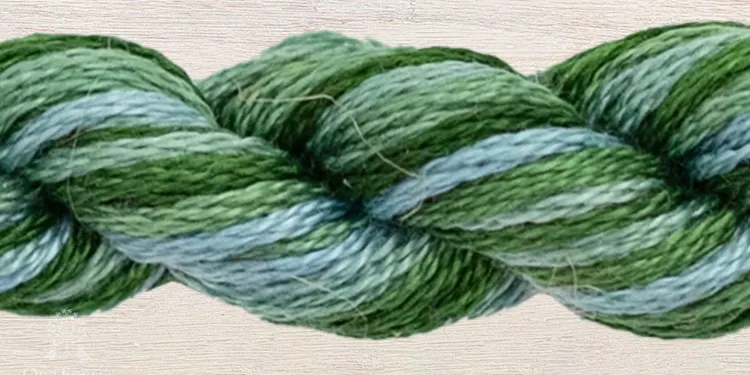 Mouline thread “OwlForest 3313 — Blue-green”