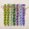 Set of OwlForest Hand-Dyed Threads for the “Ipomoea” Chart (Thread Trade n.a. Kirov)