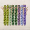 Set of OwlForest Hand-Dyed Threads for the “Ipomoea” Chart (Thread Trade n.a. Kirov)