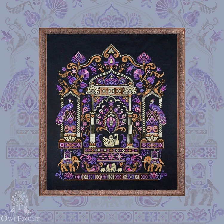 Digital embroidery chart “Eastern Tale”